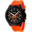 Watch strap Fossil CH2873 Silicone Orange 22mm