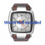 Diesel watch strap DZ4029 Leather Brown 28mm
