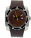 Watch strap Diesel DZ1153 Leather Brown 31mm