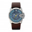 Watch strap Diesel DZ1399 Leather Brown