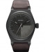 Watch strap Diesel DZ1560 Leather Black 24mm