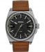 Watch strap Diesel DZ1611 Leather Brown 24mm