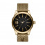 Watch strap Diesel DZ1899 Steel Gold plated 24mm