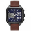 Watch strap Diesel DZ4302 Leather Brown 24mm