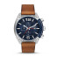 Watch strap Diesel DZ4400 Leather Brown 24mm