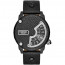 Watch strap Diesel DZ7353 Leather Black 22mm