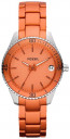 Watch strap Fossil ES3082 Aluminum Orange 14mm