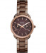 Watch strap Fossil ES4258 Stainless steel Brown 16mm