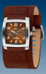 Watch strap Festina F16182-5 Leather Brown 22mm