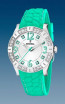 Watch strap Festina F16541-4 Silicone Green 20mm