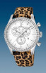 Watch strap Festina F16590-5 / F16590-6 Leather Leopard 21mm
