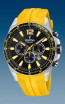 Watch strap Festina F20376-4 Silicone Yellow