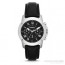 Watch strap Fossil FS4840 Leather Black 20mm