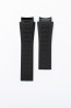 Watch strap Smartwatch Tag Heuer CBG2A1Z / FT6157 Rubber Black 22.5mm