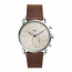 Watch strap Fossil FTW1150 Leather Brown 22mm