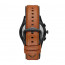 Watch strap Fossil FTW1206 Leather Brown 22mm