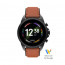 Watch strap Smartwatch Fossil FTW4062 Leather Brown 22mm