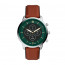 Watch strap Fossil FTW7026 Leather Brown 22mm