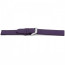 Watch strap G801 leather purple 20mm 