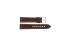 Watch strap Hamilton H690704104 Leather Brown 20mm