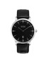 Watch strap Hugo Boss HB659302759 / HB1513460 / HB1513461 / HB-296-1-14-2951 Leather Black 20mm