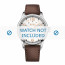 Hugo Boss watch strap HB-279-1-14-2872 / HB1513333 Leather Brown + standard stitching