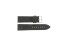 Watch strap Universal I864 Leather Olive green 24mm