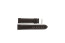 Watch strap Jaguar J628-1 Croco leather Brown 22mm