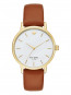 Kate Spade New York watch strap KSW1142 / METRO Leather Brown