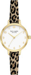 Watch strap Kate Spade New York KSW9040 Leather Bi-color 10mm