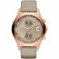 Watch strap Marc by Marc Jacobs MBM1397 Leather Taupe 18mm