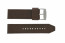 Fossil watch strap ME1122 Leather Brown 24mm + brown stitching