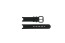Watch strap Marc by Marc Jacobs MJ1410 Leather Black 18mm