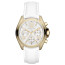 Watch strap Michael Kors MK2302 Leather White 18mm