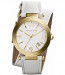 Watch strap Michael Kors MK2345 Leather White 21mm