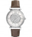 Watch strap Michael Kors MK2377 Leather Grey 18mm