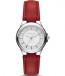 Watch strap Michael Kors MK2474 Leather Red 18mm