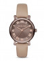 Watch strap Michael Kors MK2621 Leather Beige 18mm