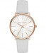 Watch strap Michael Kors MK2800 Leather White 18mm