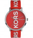 Watch strap Michael Kors MK2827 Silicone Red 20mm