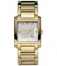 Watch strap Michael Kors MK3147 Steel Gold plated 22mm