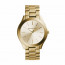 Watch strap Michael Kors MK3179 Steel Gold plated 20mm