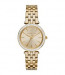 Watch strap Michael Kors MK3365 Steel Gold plated 16mm