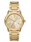 Watch strap Michael Kors MK3490 Steel Gold plated 20mm