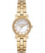 Watch strap Michael Kors MK3682 Steel Gold plated 14mm