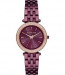 Watch strap Michael Kors MK3725 Steel Purple 16mm