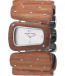Watch strap Michael Kors MK4104 Wood Brown 35mm