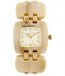Watch strap Michael Kors MK4256 Plastic Beige 20mm