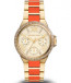 Watch strap Michael Kors MK4307 Steel Bi-color 18mm