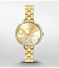 Watch strap Michael Kors MK4381 Steel Gold plated 12mm